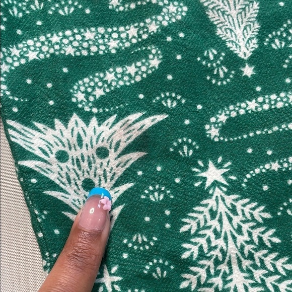 OLD NAVY Green and White Tree Print Pajama Pants - Picture 8 of 10